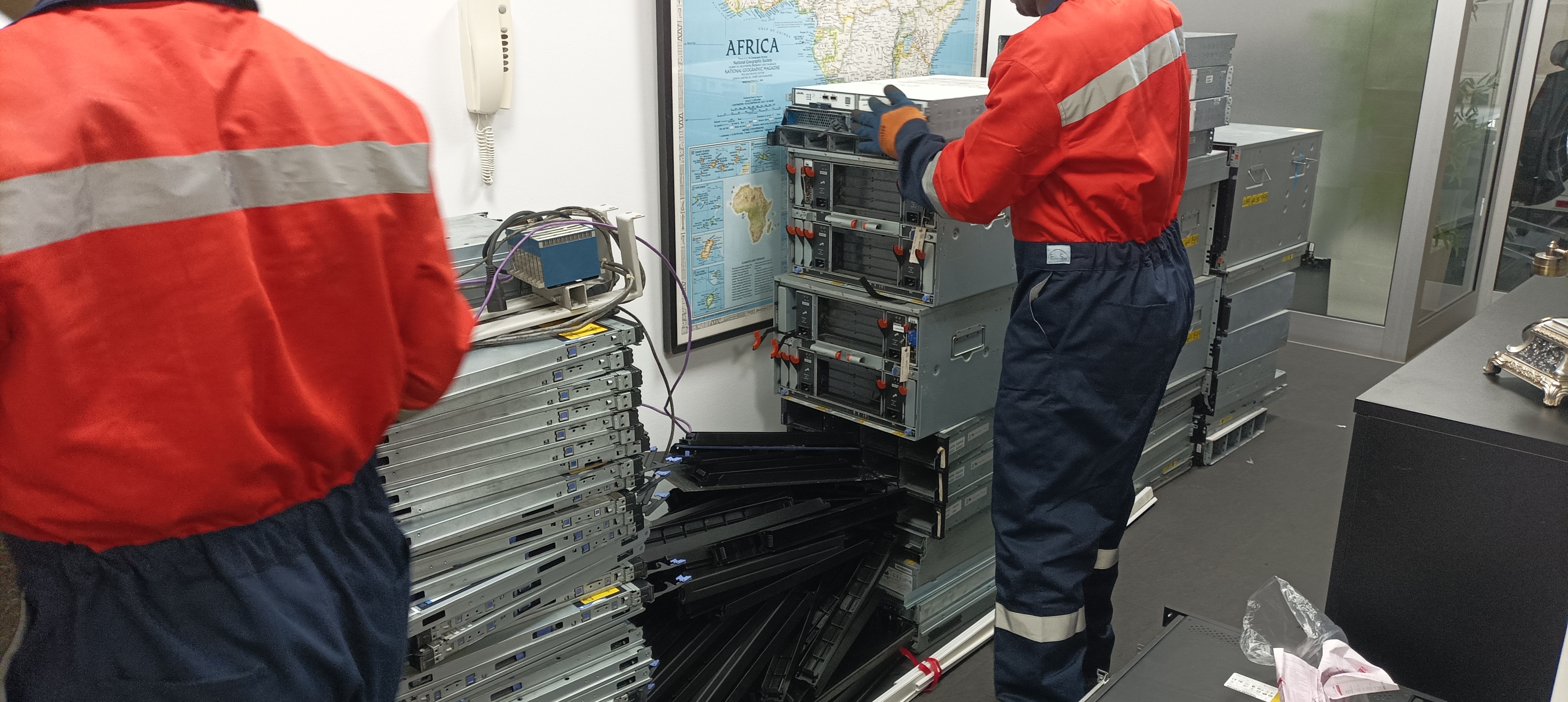 Desactivação de infraestrutura tecnológica